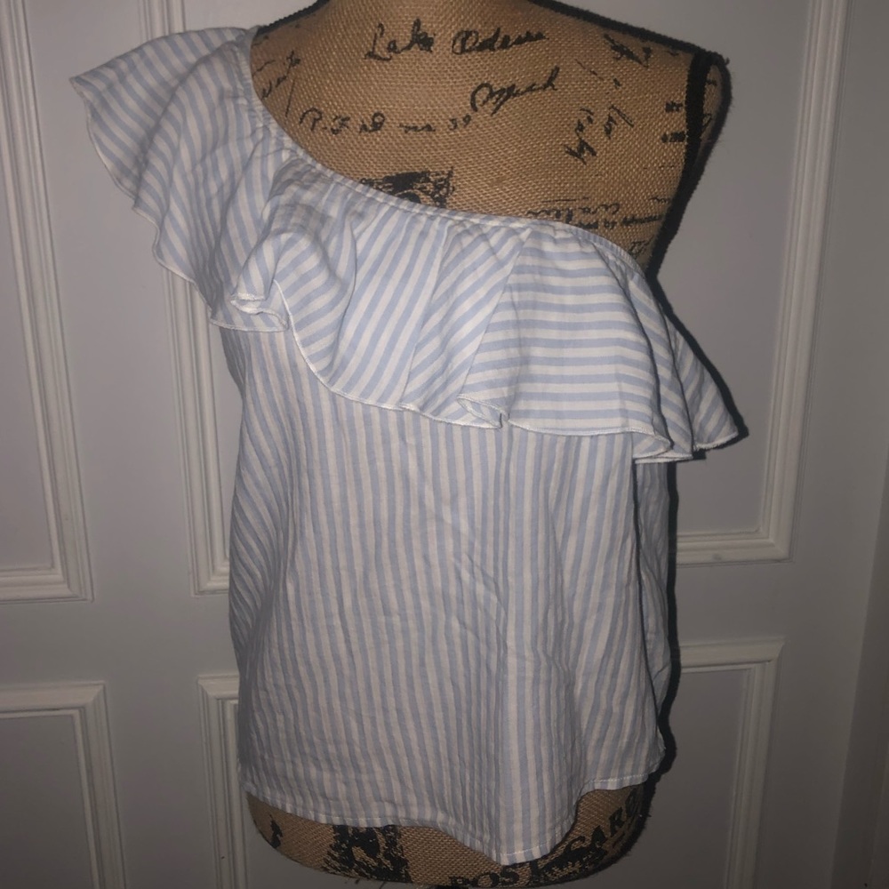 SAKS 5th One Shoulder Top
